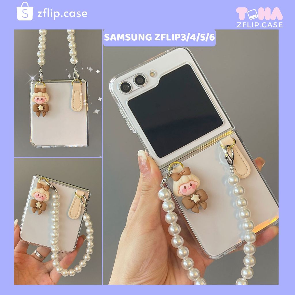 [Mềm/Cứng] Ốp Trong SuốtvZ Flip 7/Z Flip 6/ ZFlip5/ZFlip 4/ZFlip3 hình ...