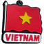 Móc khóa Duy Tân hình lá cờ Tổ quốc Việt Nam