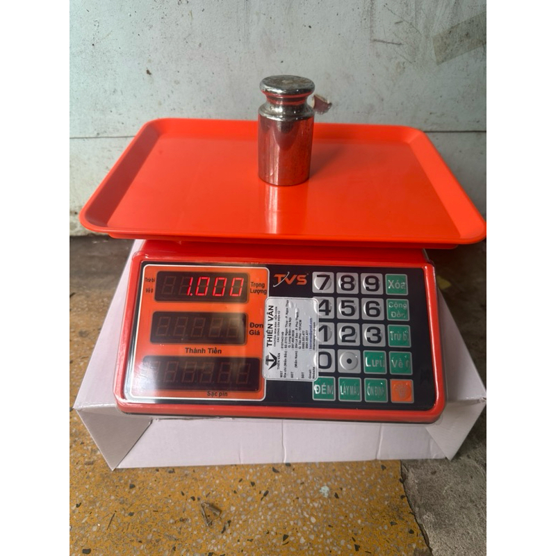 CĂN ĐIỆN TỬ TÍNH TIỀN 30Kg Giá Rẻ (Cân tính tiền giá rẻ)