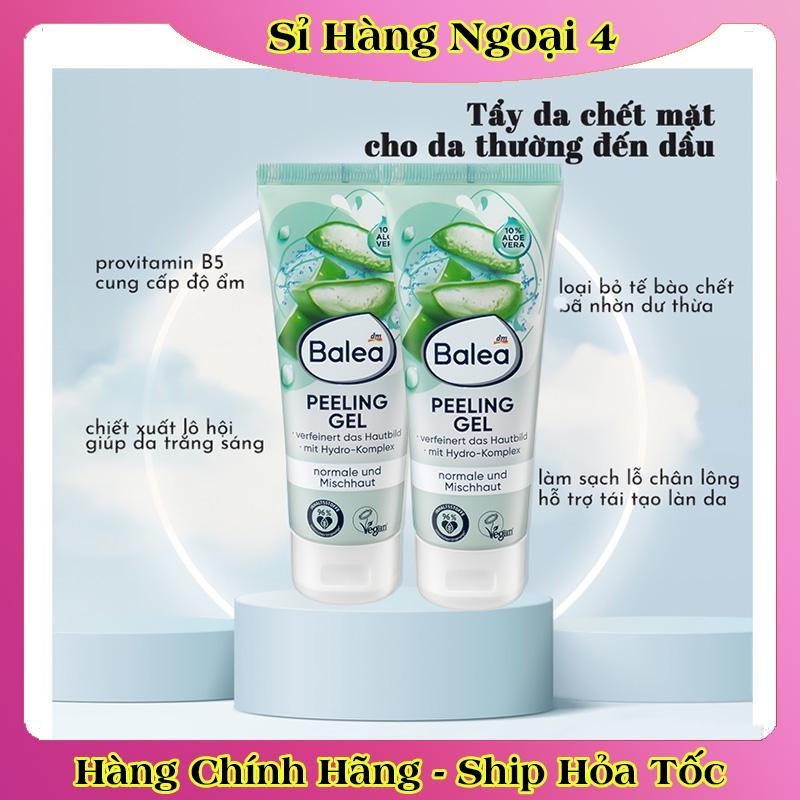 Hàng nội địa Đức Đủ Bill]Tẩy da chết mặt Balea 75ml [Hàng nội địa Đức Đủ Bill]