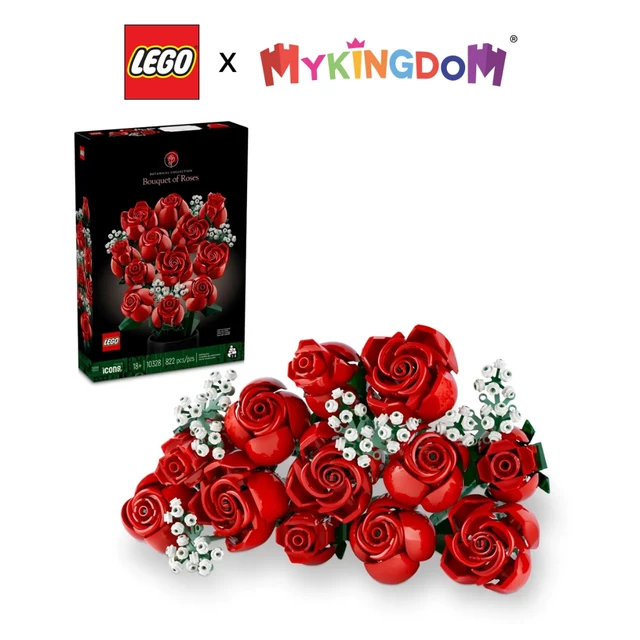 Đồ Chơi Lắp Ráp Bó Hoa Hồng Lego® LEGO BOTANICALS 10328 (822 chi tiết)
