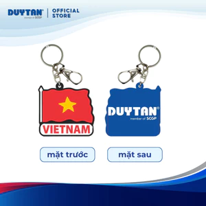 Móc khóa Duy Tân hình lá cờ Tổ quốc Việt Nam
