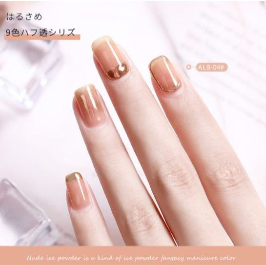 Sơn gel AS thạch chọn lẻ mã ALB 9 chai mẫu chai đỏ nhọn 15ml siêu HOT siêu xịn