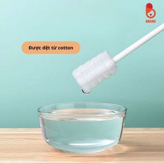 Hộp 30 cây tưa lưỡi, rơ lưỡi Vcoool, Misan, Emma một đầu làm sạch lưỡi và khoang miệng cho bé