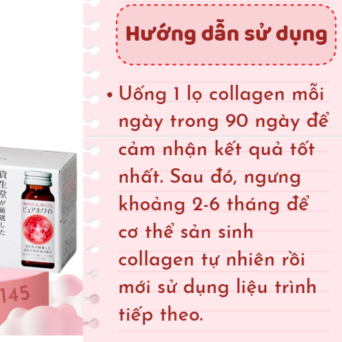 Product image Nước Uống Trắng Da Shiseido Pure White Nhật Bản, Nước Uống Bổ Sung Vitamin C Làm Trắng Da Từ Bên Trong 5