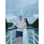 Set Đồ Đôi Couple Nam Nữ Trắng Sơ Mi + Áo Ren + Chân Váy Dài