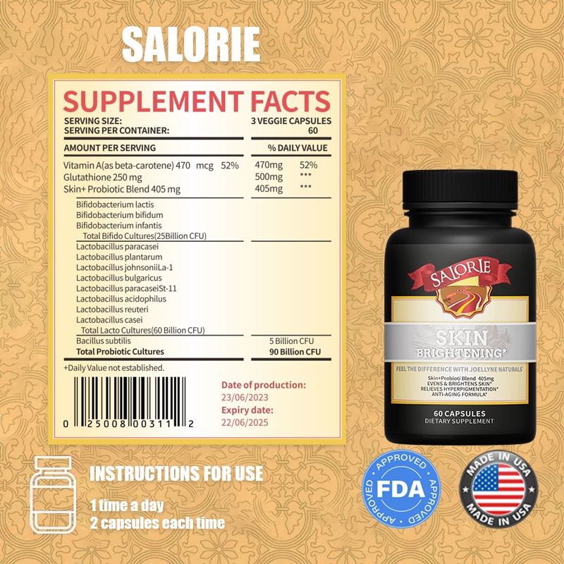 Glutathione, hỗ trợ trắng da, thúc đẩy quá trình trao đổi chất, điều hòa chức năng sinh lý