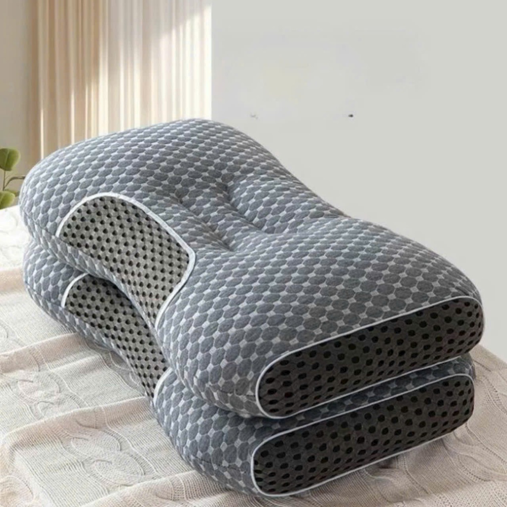 Ảnh Ruột gối matxa chống đau mỏi vay gáy thế hệ mới ETAMI bedding, kháng khuẩn, bông Microfiber, mềm êm, kích thước 48x74cm 3