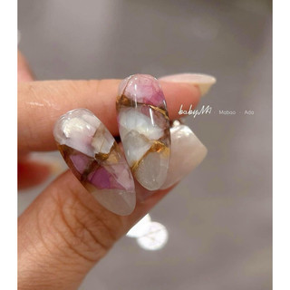 Móng mẫu vẽ vân đá - set 5 vỉ 150 móng