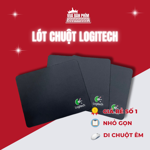 Miếng lót chuột Logitech nhỏ gọn, nhỏ gọn chống trơn trượt giá siêu rẻ