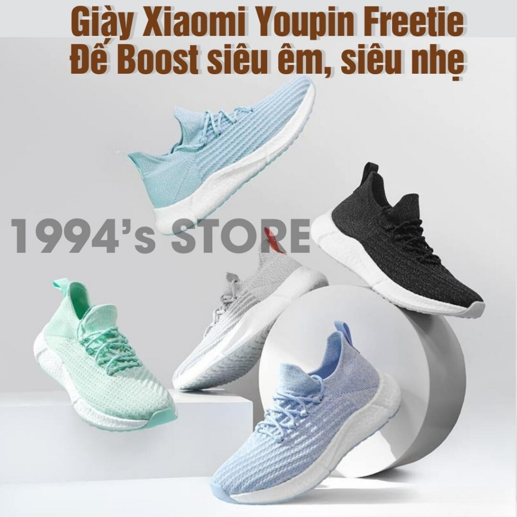 [CÓ SẴN] Giày Xiaomi Youpin FREETIE 2023 - Đế Boost Siêu Êm - Đế Chống ...