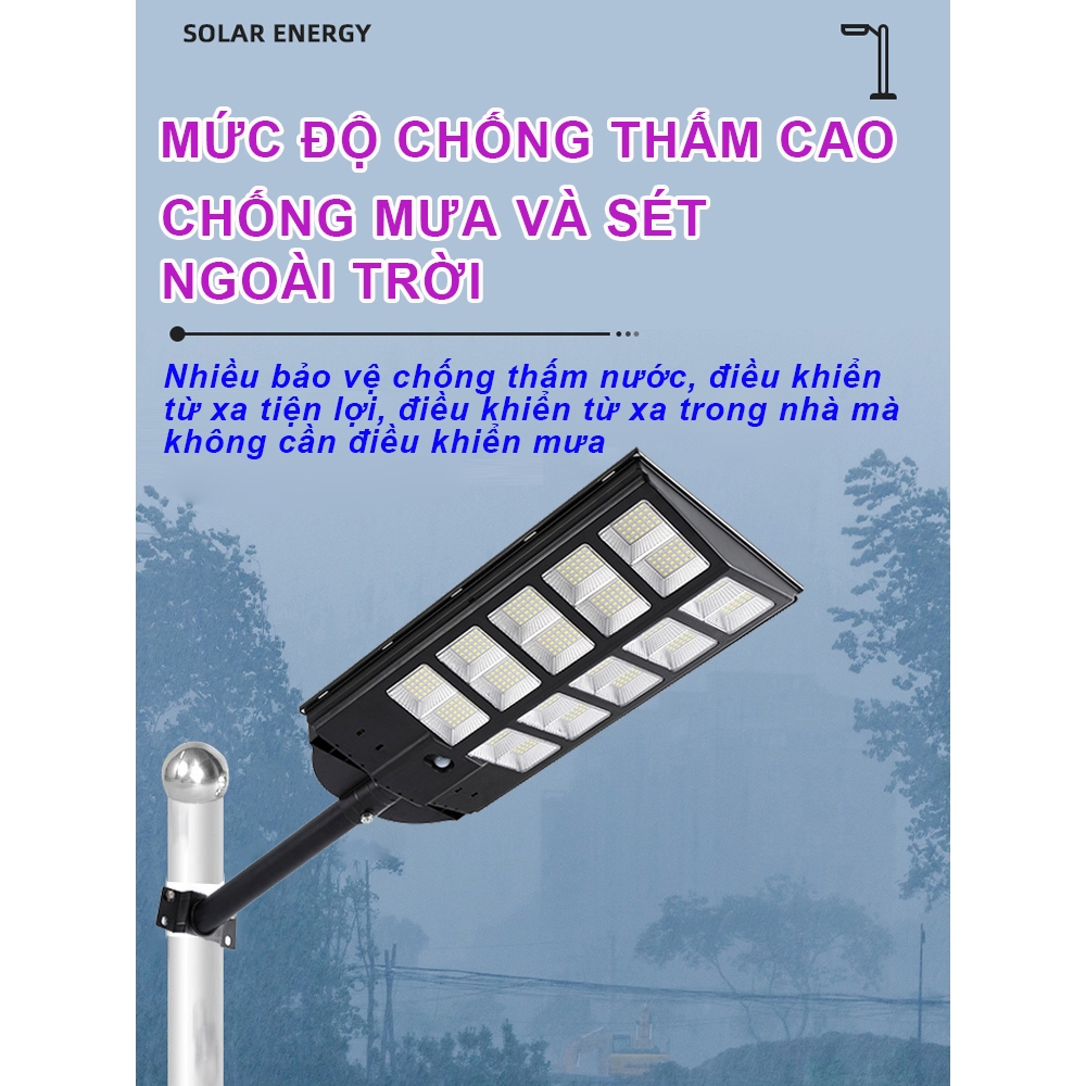 Đèn năng lượng mặt trời 200W-1850W Bảo hành 10 năm➕Thời gian sử dụng pin dài➕Phạm vi chiếu sáng rộng - ảnh 5