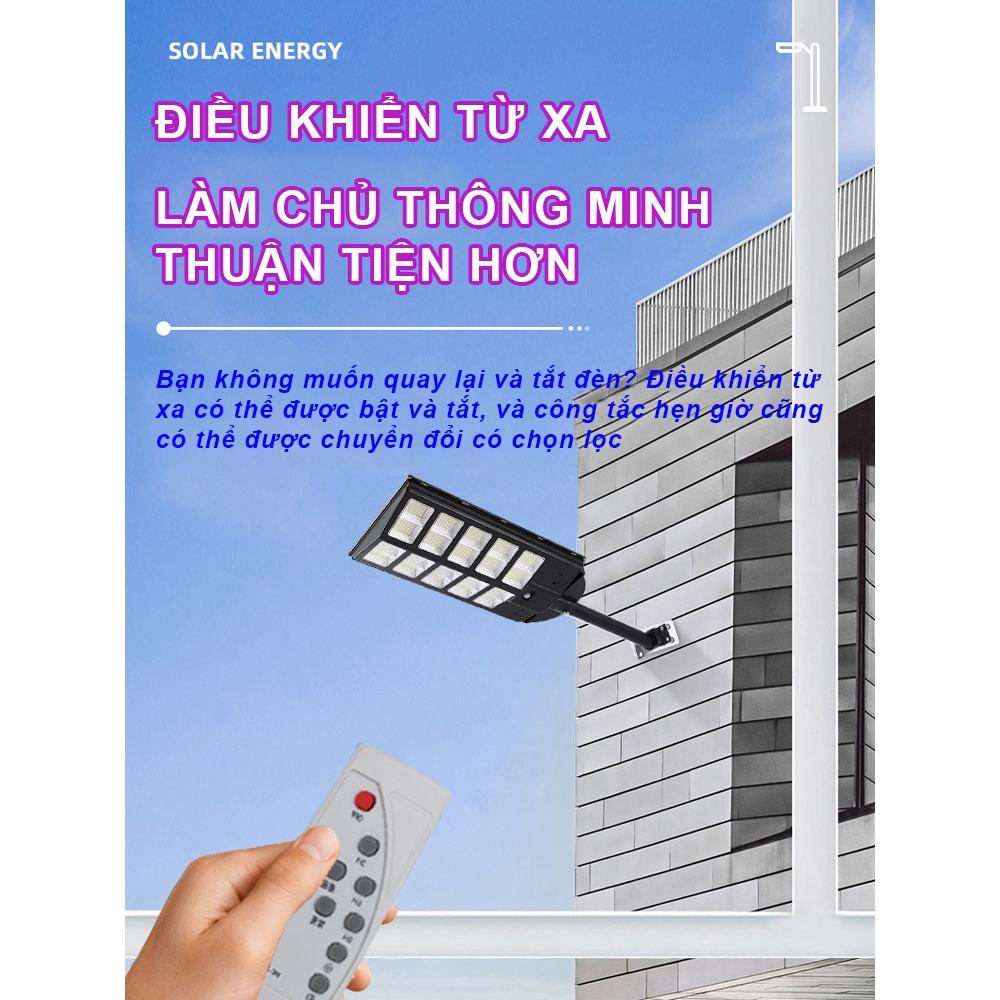 Đèn năng lượng mặt trời 200W-1850W Bảo hành 10 năm➕Thời gian sử dụng pin dài➕Phạm vi chiếu sáng rộng - ảnh 4