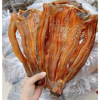 Khô Cá Lóc Ướp Tiêu ST Tách Sạch Xương, Rất Ngon Được Làm Từ Cá Xẻ Gói 500G