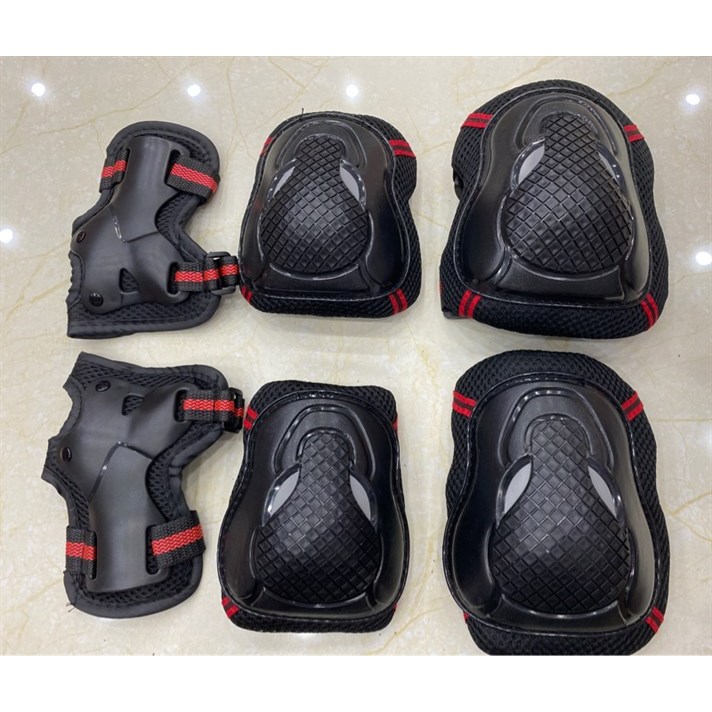 Combo Phụ Kiện Bảo Hộ Trượt Patin BKB Chính Hãng FLYING EAGLE - Bảo vệ Bàn Tay, Khủy Tay và Đầu Gối