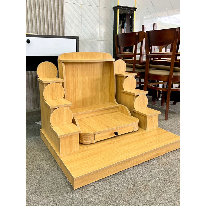 ( Không Có Đèn Led )  TRỌN BỘ BÀN THỜ THẦN TÀI ĐƠN GIẢN