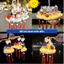 Lồng Đèn Trung Thu hot trend 2024 Đèn Lồng Giỏ mây tre đan Hình Thú Có Đèn Led, lồng đèn rọ nhựa labubu