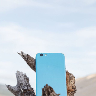 Tấm Dán Skin Glossy Light Blue Xanh FULL VIỀN Cho 5 6 7 8 6plus 7plus 8plus X XS XR XSMAX 11 PRO MAX 12 PRO MAX