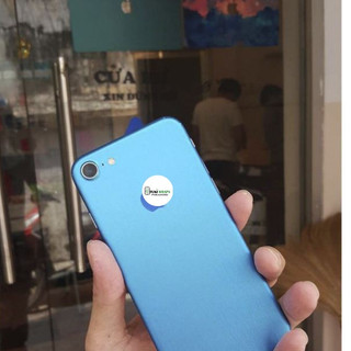 Tấm dán Skin FULL viền Matte Brushed Blue Sky Dành cho 13prm , 12prm , 11prm , x, xs, xr , xsm , 6p , 7p , 8p - FukiShop