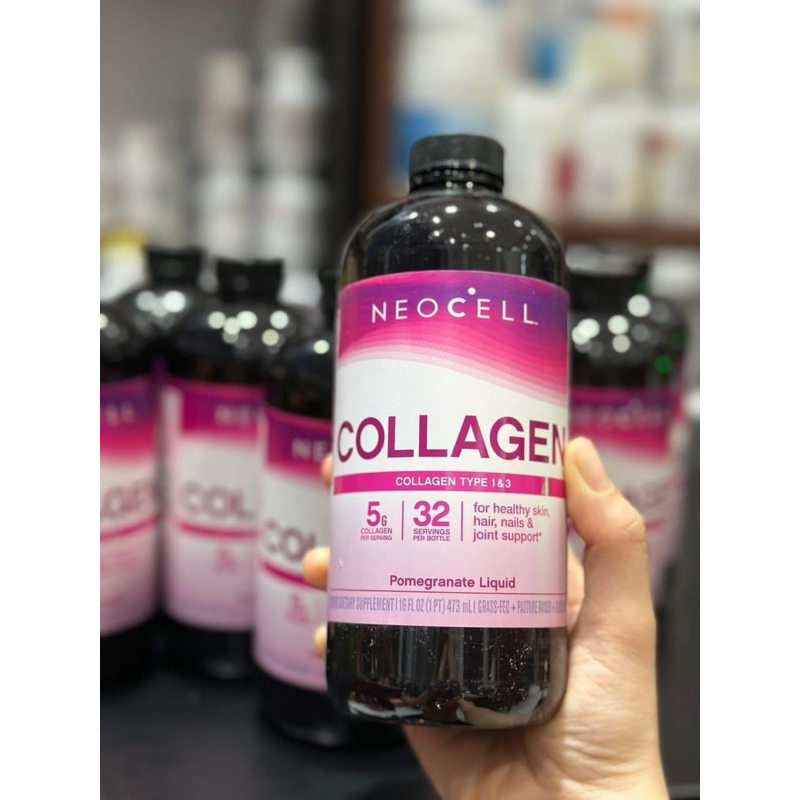 Collagen lựu dạng nước NeoCell Collagen +C Pomegranate Liquid ( 473ml ...