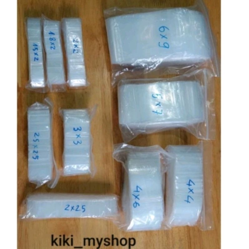 túi zip mini nhỏ viền trắng dày đẹp, bịch 100 cái nhiều size | Shopee ...
