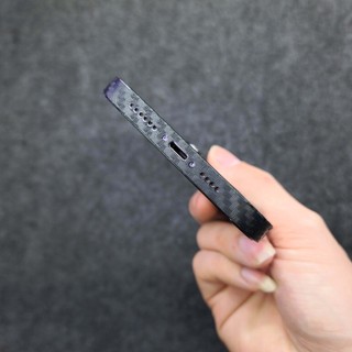 Dán Full vân carbon đen nhám cho iPhone 17promax 16Promax 15Promax 14Promax 1 Promax 12Promax 11Promax Xs