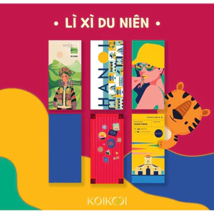 Lì Xì Tết 2025 - Bộ Sưu Tập 10 Mẫu Thiết Kế Từ KoiKooi Đựng Được Tờ 500, Dola
