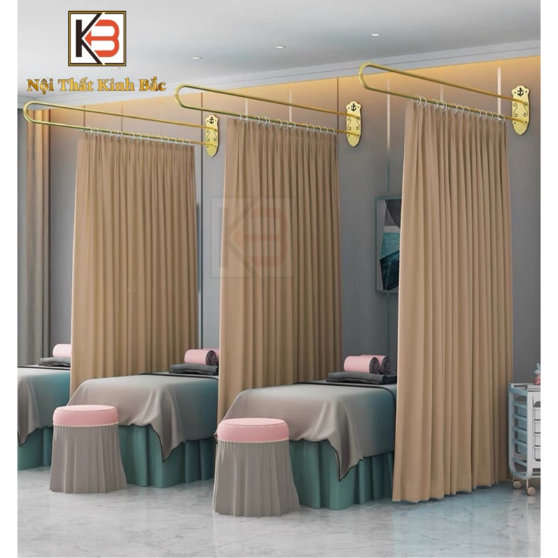 [ Khung Rèm Spa ] Thanh treo rèm spa, thanh treo rèm spa | Shopee Việt Nam