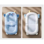 Gối chống trào ngược cho bé 1 mặt nhung cao cấp 1 mặt luới tổ ong thoáng khí đệm ngủ di động cho bé thông hơi — ảnh 6