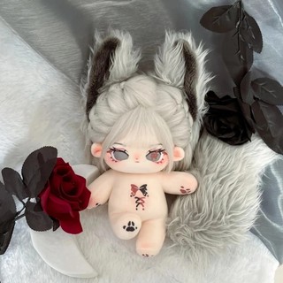 [Hàng sẵn] Doll không thuộc tính 10cm 20cm 30cm có tai và đuôi - Búp bê không thuộc tính tóc tơ 10cm 20cm
