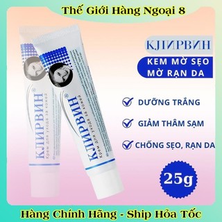 [DATE MỚI] Kem Sẹo KLIRVIN Nga Giảm Thâm Mờ Sẹo Rạn Da Tuýp 25g