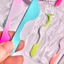 Nhíp bầu kẹp / gắp lông mi giả hàng dày dặn, chắc chắn, khít và đẹp nhiều màu sắc