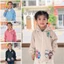 Áo Gió Trẻ em Bé Trai bé Gái 2 Lớp Lót Lông In Hình Hót Trend