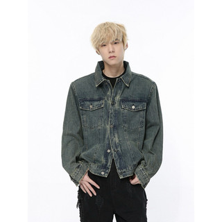 Áo Khoác Jeans Denim Nam Nữ , Form Rộng Dáng Suông , Chất Vải Dày Dặn
