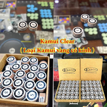 Đầu Tẩy KAMUI chuẩn xịn 14mm - Đầu cơ bida Kamui Tip cao cấp - 2 size S,M