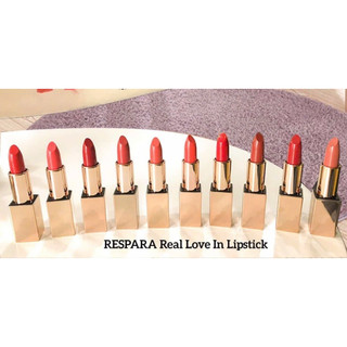 Son thỏi lì Respara Real Love In Lipstick 10 Màu hot trend