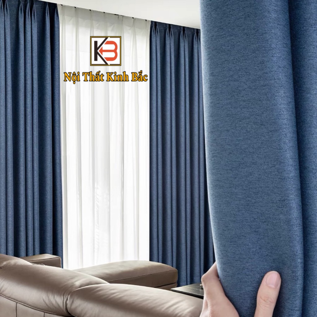 Rèm vải KB03 chất thô mềm dệt 5 lớp siêu dày làm rèm cửa sổ,rèm cửa ...