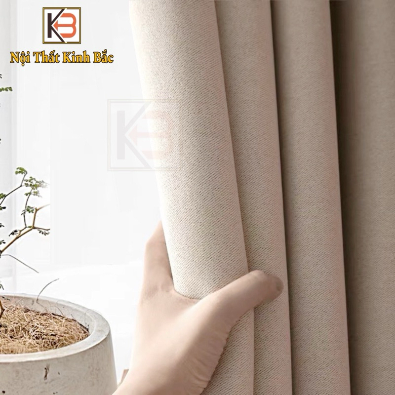 [ Rèm Cửa Đẹp KB03] Rèm Vải cản nắng, rèm cửa Luxury chất thô mềm che ...