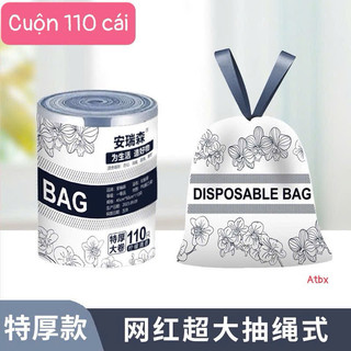 Túi đựng rác siêu hot cuộn 110 túi siêu dai