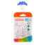 Núm Wesser Cổ Hẹp Vỉ 2 cái Siêu Mềm, Núm Ti Siêu Mềm SIlicone Cổ Hẹp Thay Bình Công Nghệ Hàn Quôc