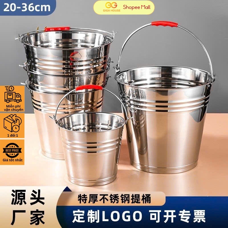 Xô inox - Giá Tốt, Miễn Phí Vận Chuyển, Đủ Loại | Shopee Việt Nam