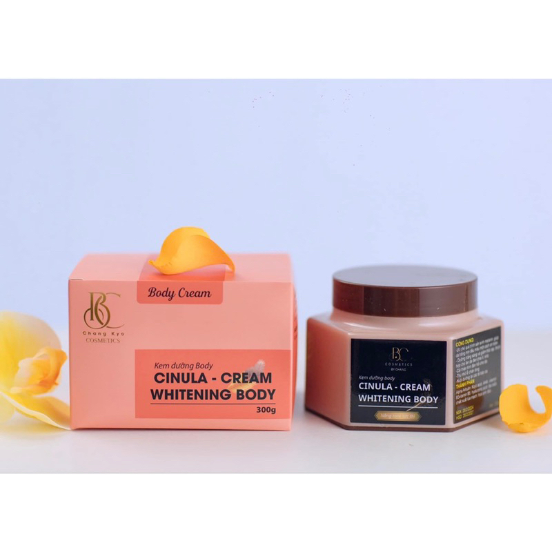 Kem dưỡng Body CINULA-CREAM WHITENING BODY (  Hữu cơ, Cấp ẩm )