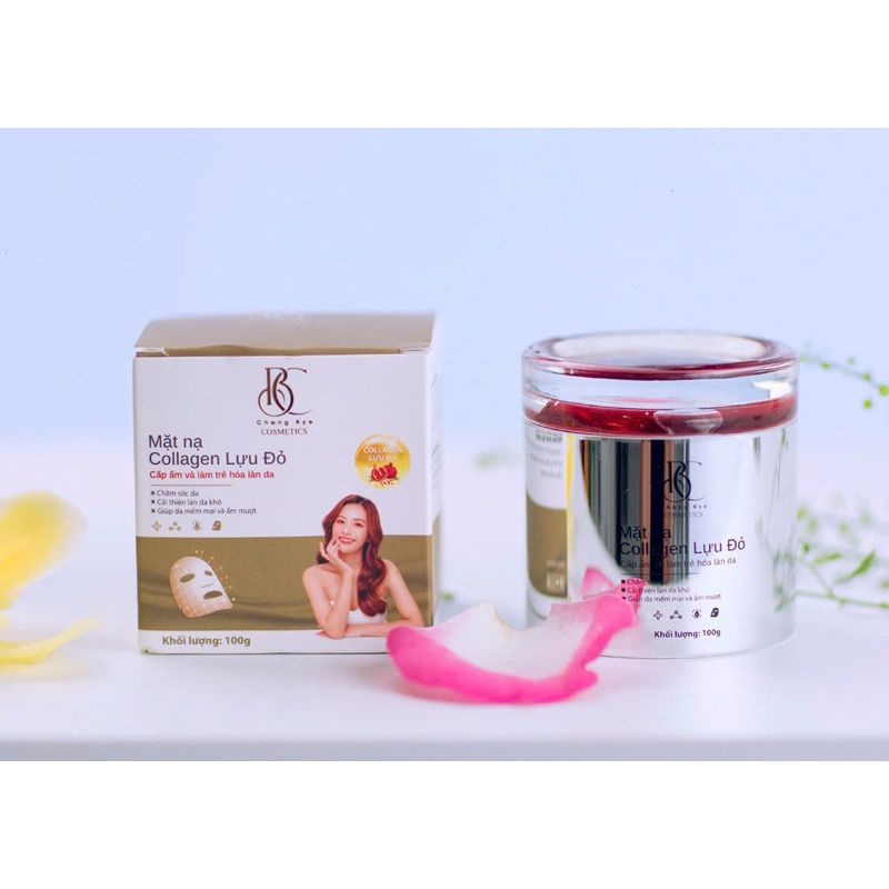 Mặt nạ Collagen Lựu Đỏ ( Cấp ẩm, Trẻ hoá làn da ) Mask Skincare