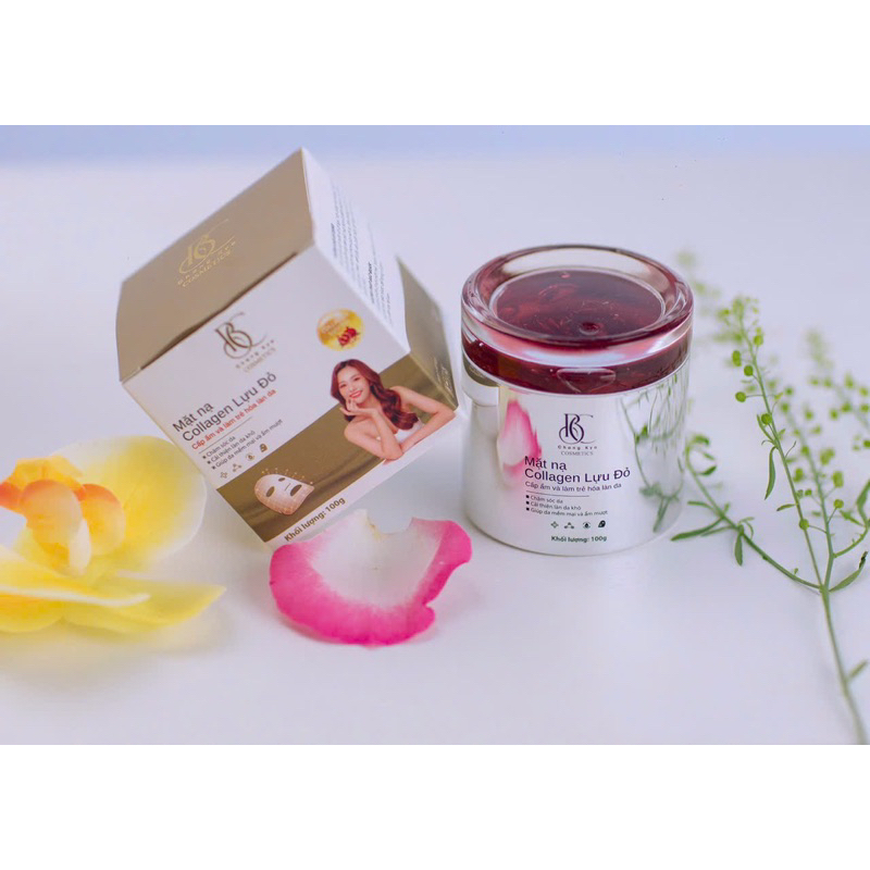 Mặt nạ Collagen Lựu Đỏ ( Cấp ẩm, Trẻ hoá làn da ) Mask Skincare