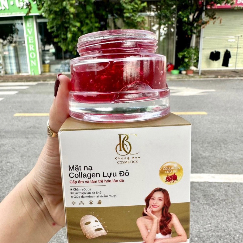 Mặt nạ Collagen Lựu Đỏ ( Cấp ẩm, Trẻ hoá làn da ) Mask Skincare