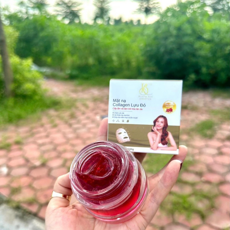 Mặt nạ Collagen Lựu Đỏ ( Cấp ẩm, Trẻ hoá làn da ) Mask Skincare