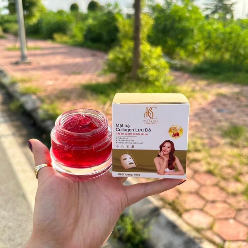 Mặt nạ Collagen Lựu Đỏ ( Cấp ẩm, Trẻ hoá làn da ) Mask Skincare