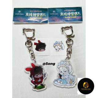 Anastasia Anime Móc Khóa Nữ Móc Chìa Khóa Cho Nam Móc Khóa Acrylic Xe Móc Khóa Đảng Mặt Dây Chuyền Nhật Bản Cos