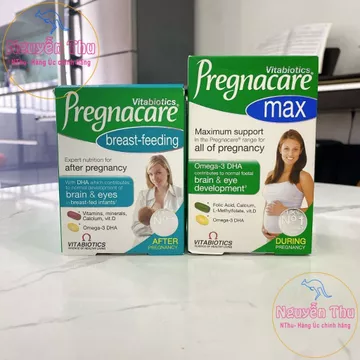 Vitamin tổng hợp bầu Pregnacare Max 84 viên, vitamin tổng hợp cho phụ nữ sau sinh Pregnacare Breast Feeding 84 viên, Anh