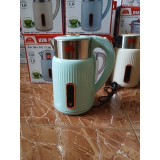 ẤM ĐUN SIÊU TỐC 2 LÓP KIM CƯƠNG 1.8L ( Bảo hành 12 tháng)